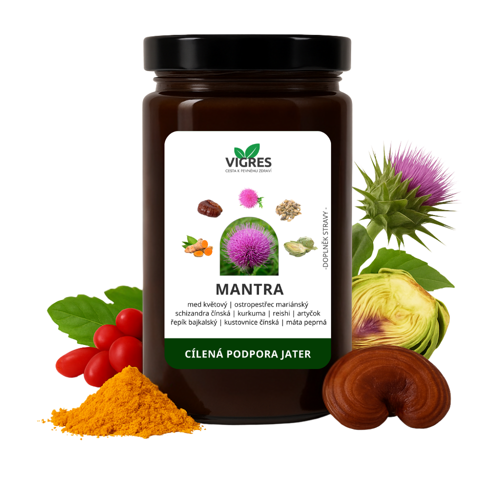 MANTRA – cílená podpora jater VIGRES