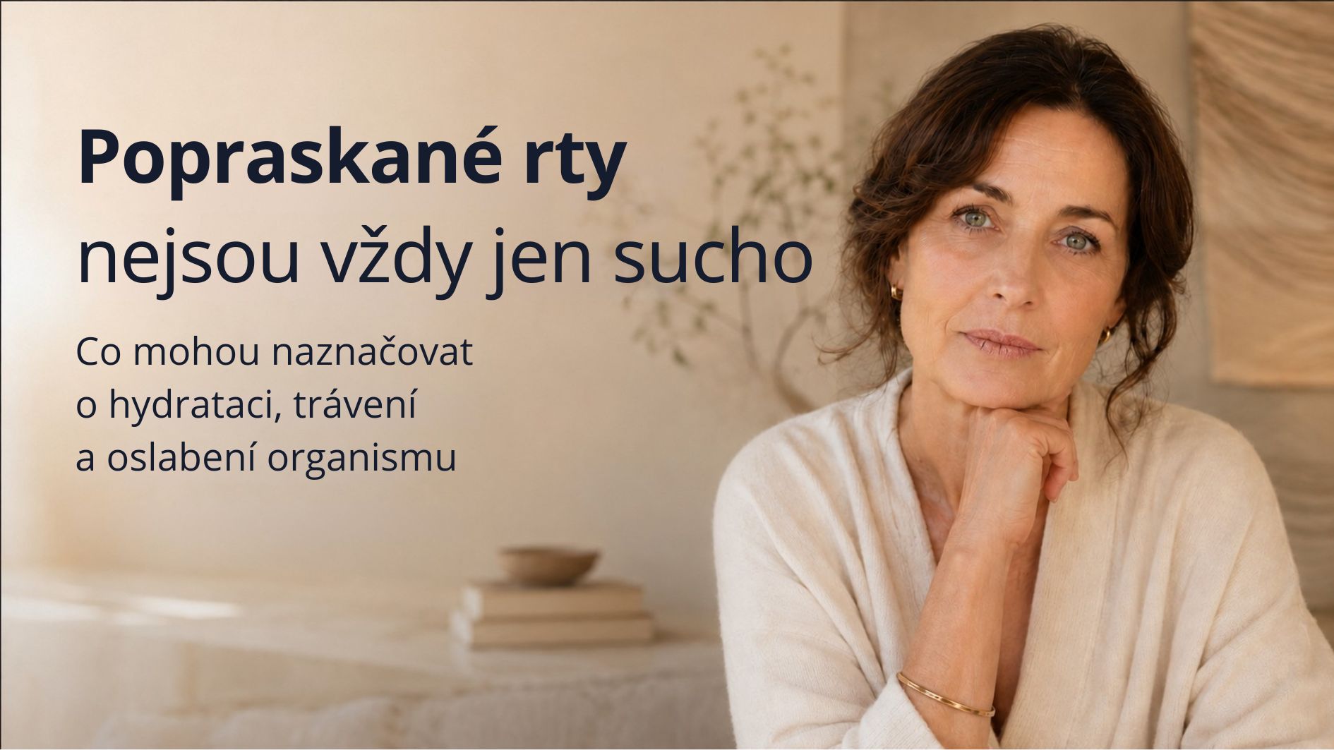 Suché a popraskané rty podle tradičního pohledu – trávení, žaludek a slezina